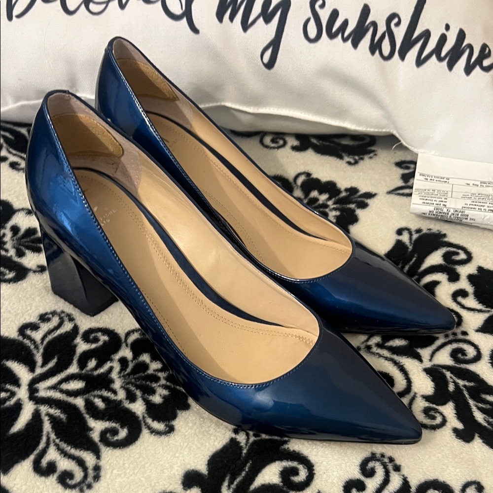 Marc Fisher Navy Blue Heels